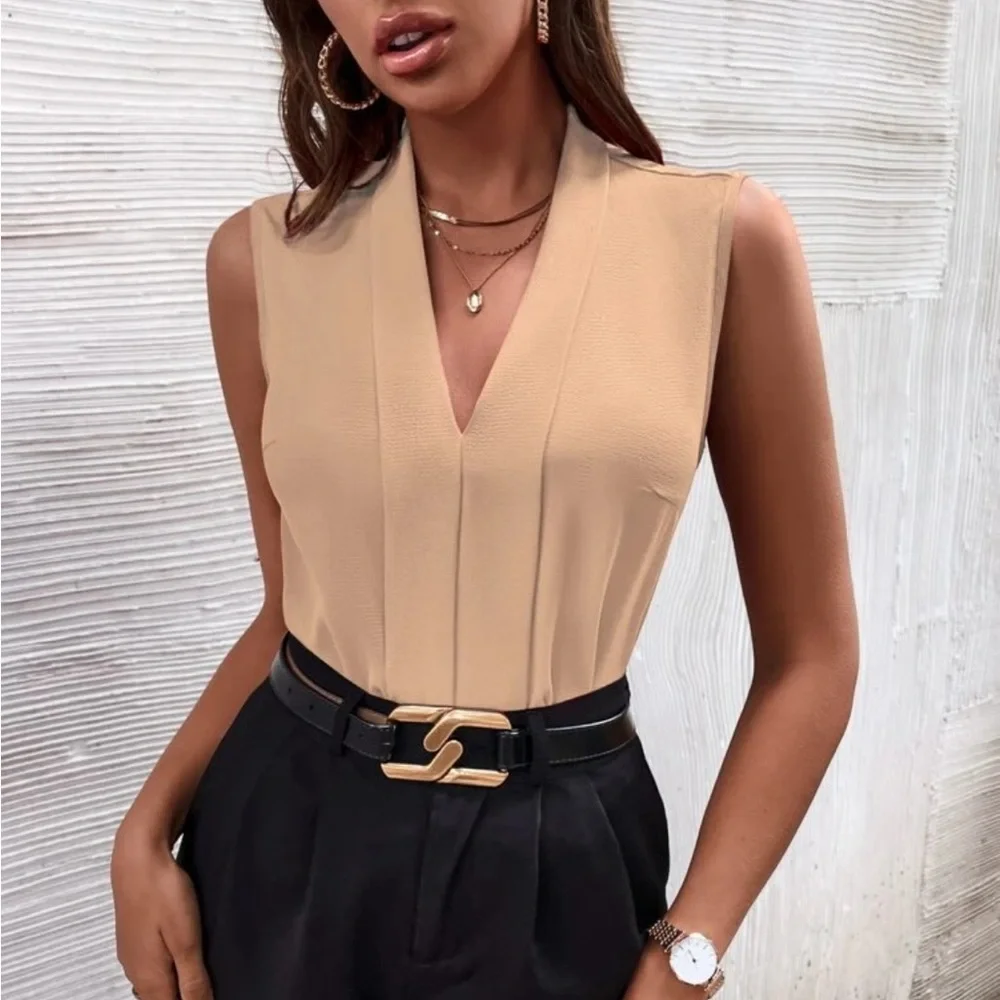 Tan Tanktop - Picture 6 of 8